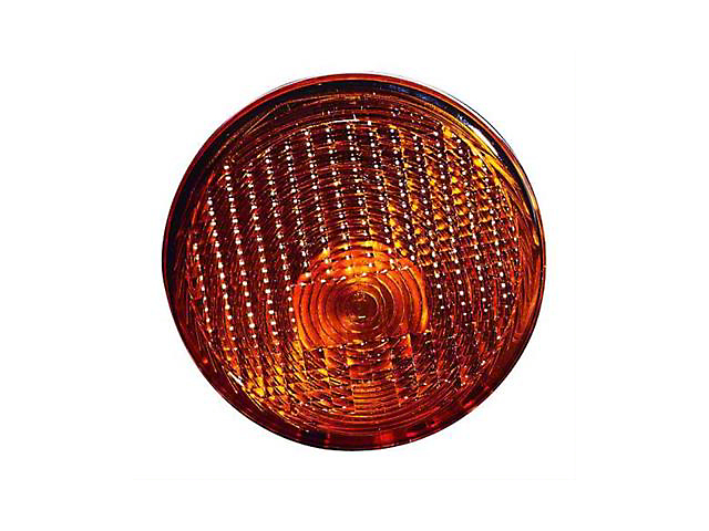 OE Certified Replacement Turn Signal/Parking Light; Amber; Driver Side (07-13 Jeep Wrangler JK)