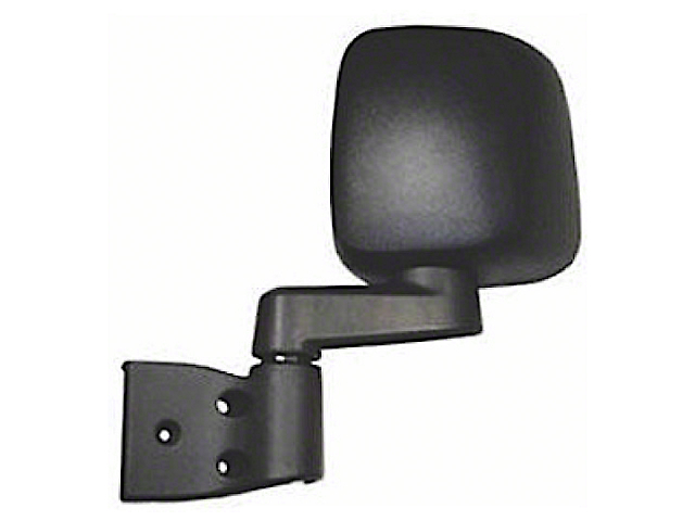 Replacement Powered Full Door Mirror; Driver Side (03-06 Jeep Wrangler TJ)