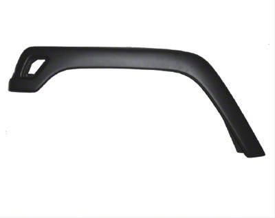 Replacement Smooth Fender Flare; Front Driver Side (97-06 Jeep Wrangler TJ)