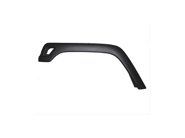 Replacement Smooth Fender Flare; Front Driver Side (97-06 Jeep Wrangler TJ)