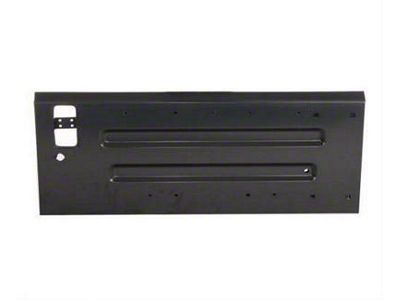 Replacement Tailgate; Unpainted (97-02 Jeep Wrangler TJ)