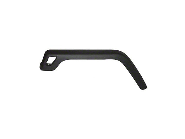 Replacement Textured Fender Flare; Front Driver Side (97-06 Jeep Wrangler TJ)