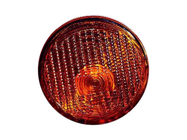 Replacement Turn Signal/Parking Light; Amber; Driver Side (07-13 Jeep Wrangler JK)