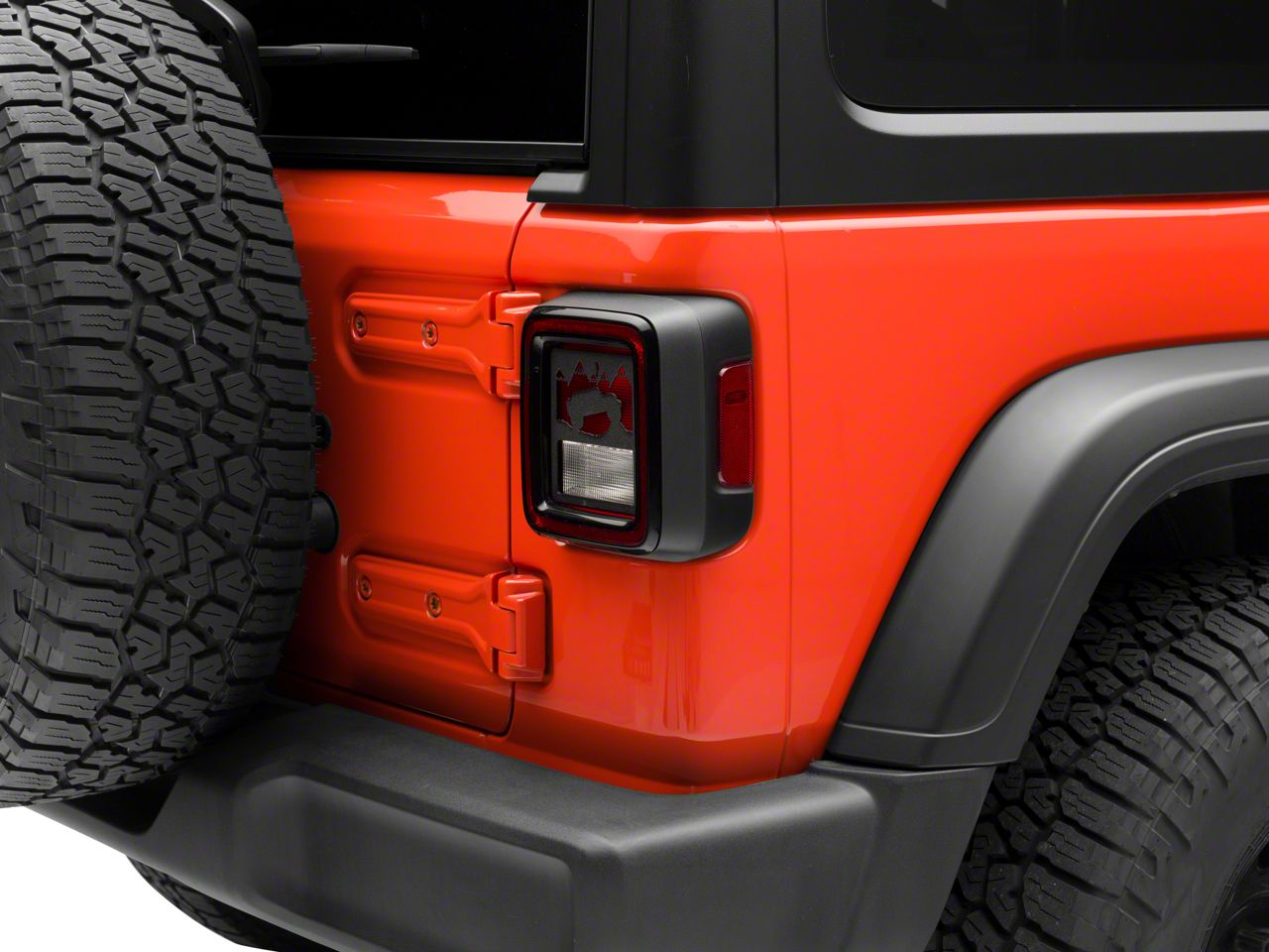 Jeep Wrangler Tail Light Guards; Terrain (1824 Jeep Wrangler JL w