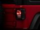 Tail Light Guards; USA Flag (18-24 Jeep Wrangler JL w/ Factory Halogen Tail Lights)