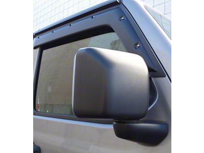 Tough Guard FormFit Window Visors; Front (20-22 Jeep Gladiator JT)