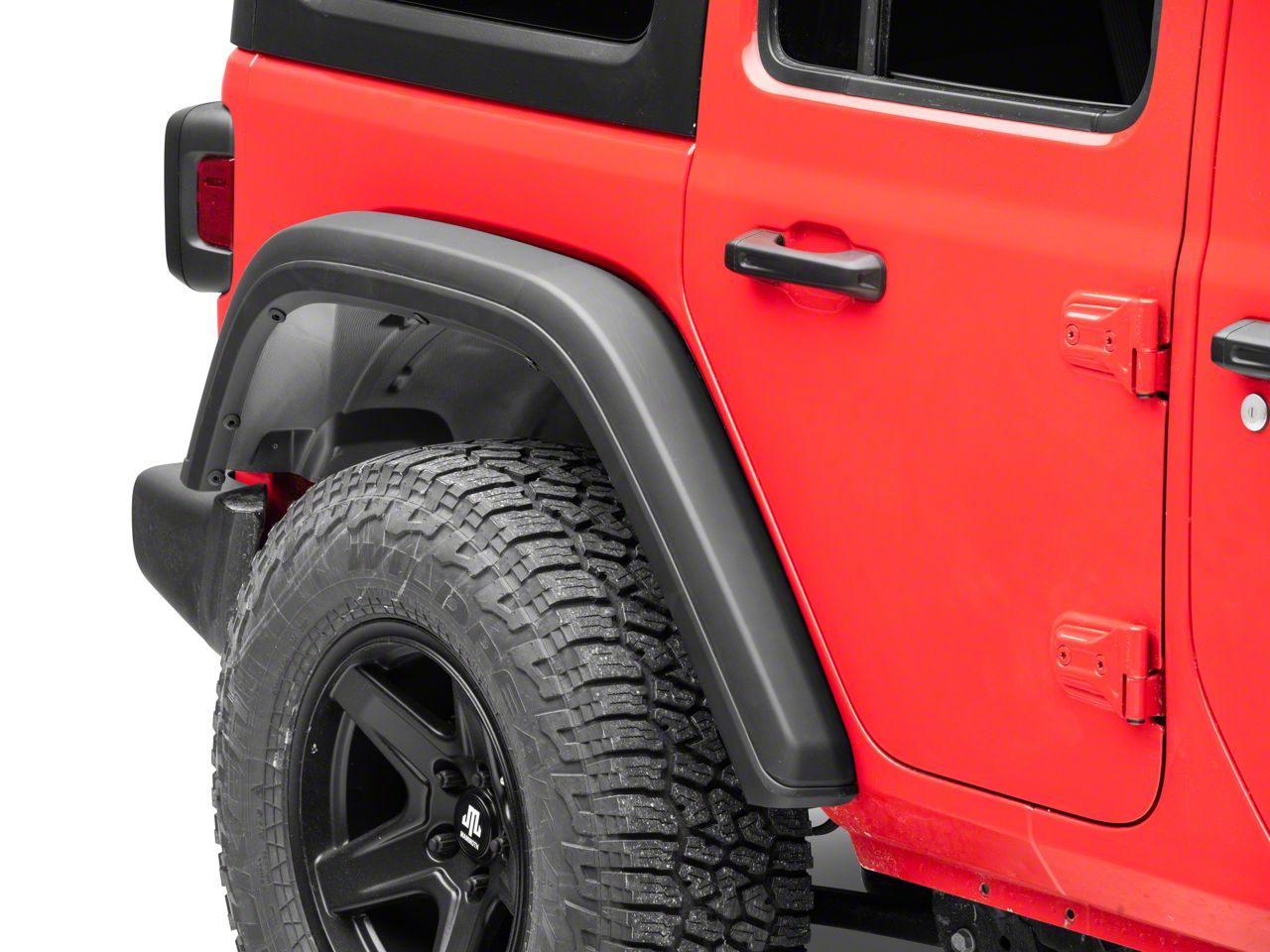 Jeep High Clearance Fender Flares; Rear 2019 Wrangler Mp Concepts (18-24 Jeep Wrangler JL, Excluding 4xe)