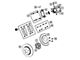 Mopar Rear Disc Brake Pin Kit (07-18 Jeep Wrangler JK)