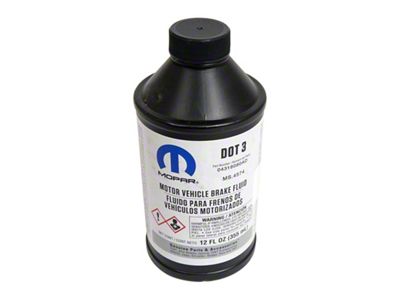 Mopar Brake Fluid; DOT3