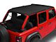 MasterTop Bimini Top Plus; MasterTwill (18-24 Jeep Wrangler JL 4-Door)