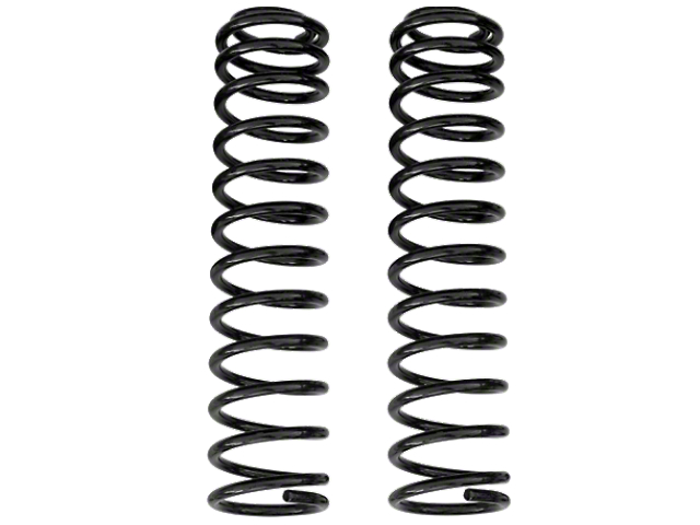 Rancho 2 to 3.50-Inch Front Lift Springs (18-23 Jeep Wrangler JL)