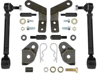 Rancho Front Disconnect Sway Bar Link Kit for 2 to 6-Inch Lift (18-24 Jeep Wrangler JL)