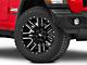 Moto Metal Razor Satin Black Machined Wheel; 20x10 (18-24 Jeep Wrangler JL)