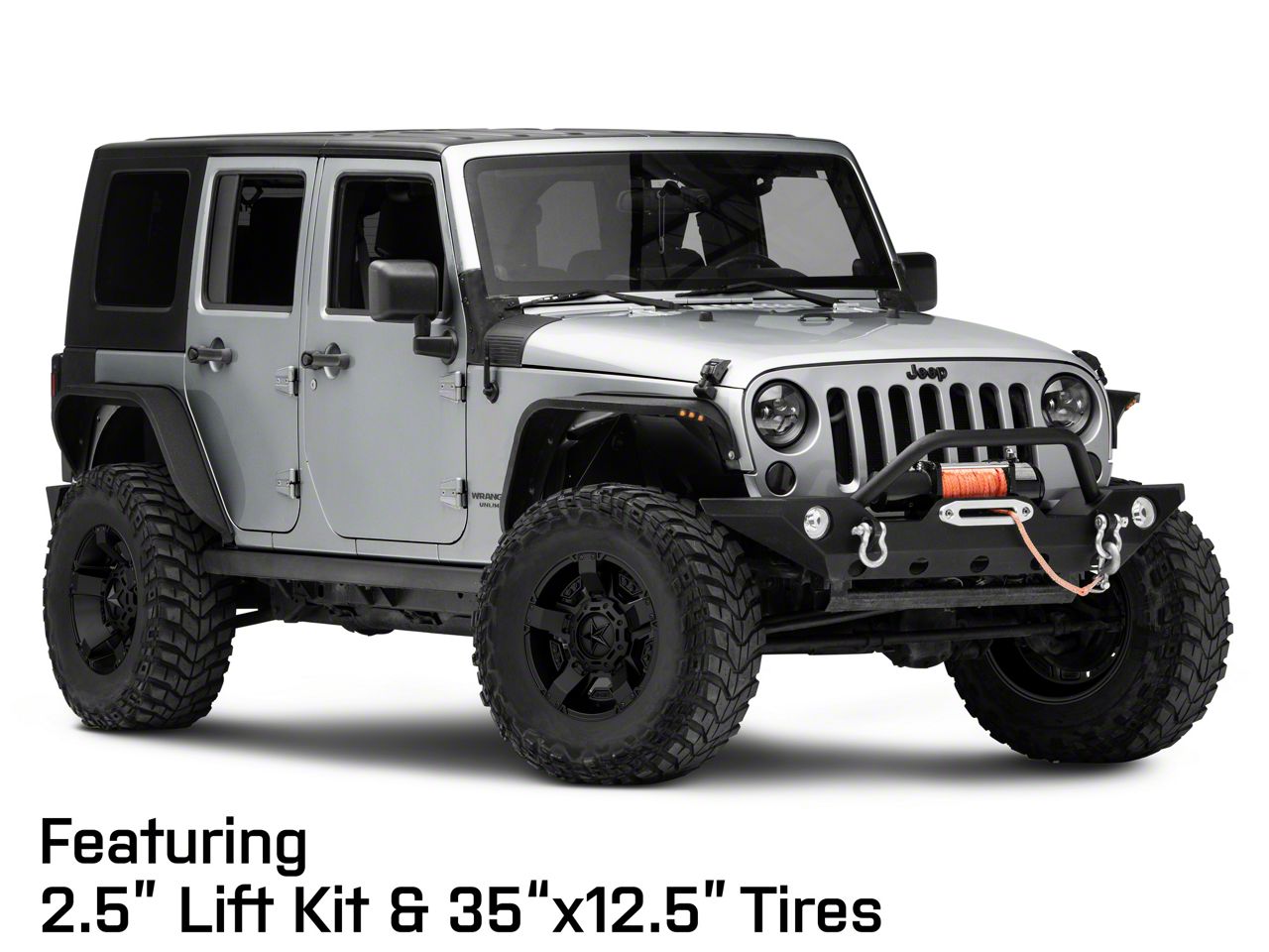 XD Rockstar II Matte Black Wheel; 17x9 (07-18 Jeep Wrangler JK)
