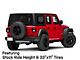 XD Rockstar II Matte Black Wheel; 17x9 (18-24 Jeep Wrangler JL)