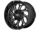 Moto Metal MO999 Gloss Black Milled Wheel; 20x10 (18-24 Jeep Wrangler JL)