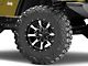 Moto Metal MO970 Gloss Black Machined Wheel; 17x8 (97-06 Jeep Wrangler TJ)