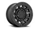 Fuel Wheels Tracker Satin Black Wheel; 17x9 (97-06 Jeep Wrangler TJ)