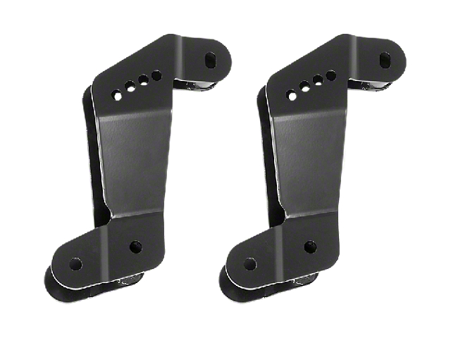 Rancho Geometry Correction Brackets for 2 to 4-Inch Lift (07-18 Jeep Wrangler JK)