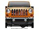 Grille Insert; Dirty Grace (18-24 Jeep Wrangler JL w/o TrailCam)