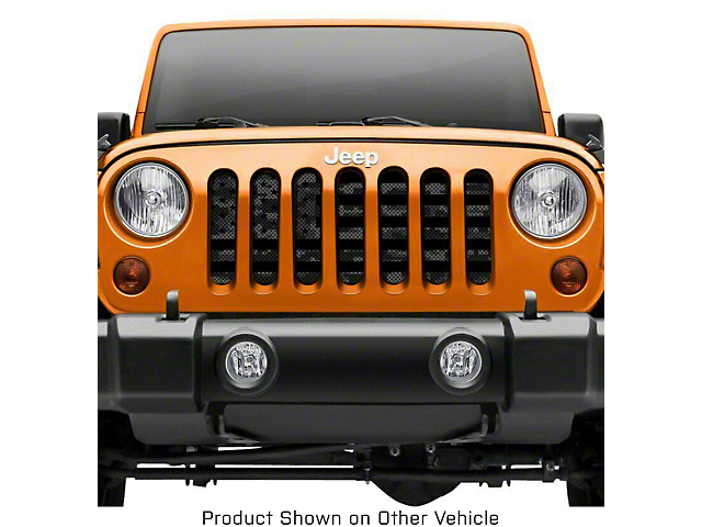 Grille Insert; Tactical American Flag Digital Camo (18-23 Jeep Wrangler JL w/o TrailCam)