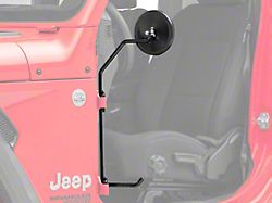 Kikbax Offroad Foot Pegs with Mirrors (18-23 Jeep Wrangler JL)