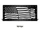 1-Piece Steel Grille; American Flag Wave (07-18 Jeep Wrangler JK)