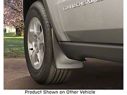 Weathertech No-Drill Mud Flaps; Front; Black (18-22 Jeep Wrangler JL, Excluding Rubicon)