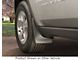Weathertech No-Drill Mud Flaps; Front; Black (18-24 Jeep Wrangler JL, Excluding Rubicon)