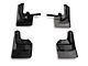 Weathertech No-Drill Mud Flaps; Front and Rear; Black (18-24 Jeep Wrangler JL, Excluding Rubicon & Models w/ Safety Group Package)