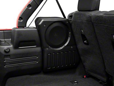 JL Audio Jeep Wrangler Stealthbox; 2 OHMS; Driver Side 94664 (18-23 Jeep  Wrangler JL 4-Door) - Free Shipping