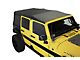 King 4WD Premium Replacement Soft Top With Tinted Windows; Black Diamond (10-18 Jeep Wrangler JK 4-Door)