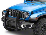 Pro Series Grille Guard; Textured Black (18-23 Jeep Wrangler JL, Excluding EcoDiesel)