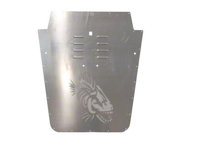 Fishbone Offroad Hood Louver; Raw (07-12 Jeep Wrangler JK)