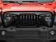 RedRock Predator Grille with Amber LED (18-24 Jeep Wrangler JL w/o TrailCam)