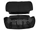 RedRock Custom Fit Front and Rear Seat Covers; Black (97-02 Jeep Wrangler TJ)