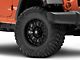Mammoth Krawler Matte Black Wheel; 17x9 (07-18 Jeep Wrangler JK)