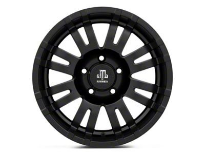 Mammoth Krawler Matte Black Wheel; 17x9 (05-10 Jeep Grand Cherokee WK, Excluding SRT8)
