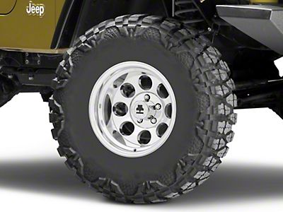Pro Comp Wheels Jeep Wrangler Series 1069 Polished Wheel; 15x10 1069-5165  (97-06 Jeep Wrangler TJ)