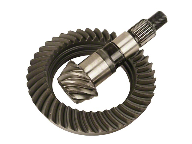 Alloy USA Dana 30 Front Axle Ring and Pinion Gear Kit; 4.56 Gear Ratio (18-23 Jeep Wrangler JL, Excluding Rubicon)