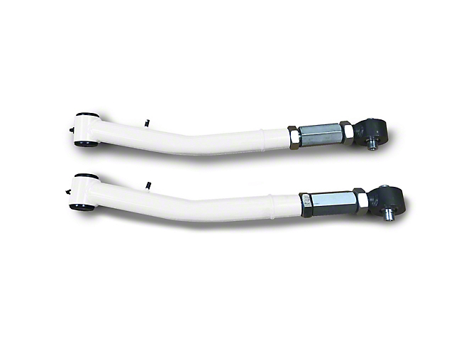 Steinjager Double Adjustable Front Lower Control Arms for 0 to 5-Inch Lift; Cloud White (18-23 Jeep Wrangler JL)