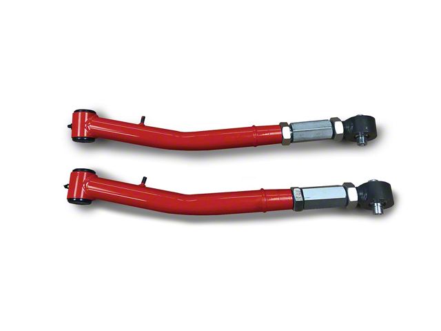 Steinjager Double Adjustable Front Lower Control Arms for 0 to 5-Inch Lift; Red Baron (18-24 Jeep Wrangler JL)
