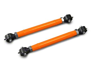 Steinjager Double Adjustable Rear Lower Control Arms for 0 to 5-Inch Lift; Fluorescent Orange (18-24 Jeep Wrangler JL)