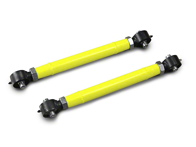 Steinjager Double Adjustable Rear Lower Control Arms for 0 to 5-Inch Lift; Neon Yellow (18-23 Jeep Wrangler JL)