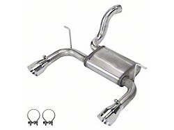 Pypes Dual Axle-Back Exhaust System with Polished Tips (18-24 2.0L or 3.6L Jeep Wrangler JL)