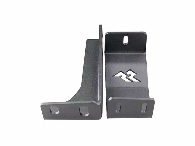 Rugged Ridge Rear LED Cube Mounting Brackets; Driver Side (18-24 Jeep Wrangler JL, Excluding 4xe)