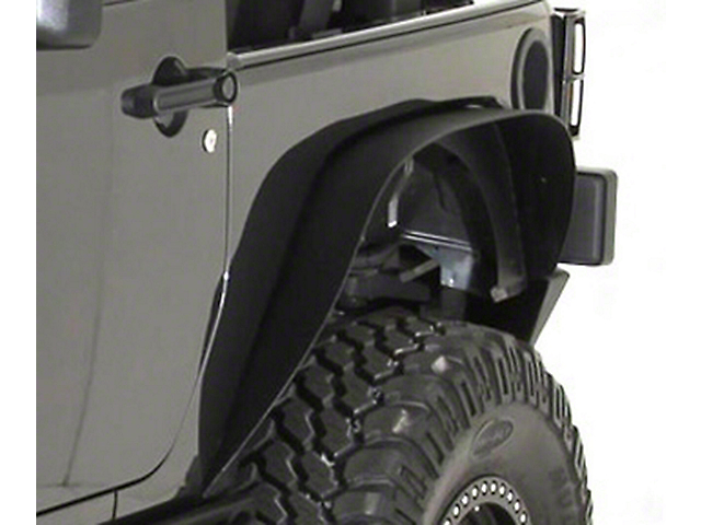 Smittybilt XRC Flat Fender Flares (18-23 Jeep Wrangler JL)