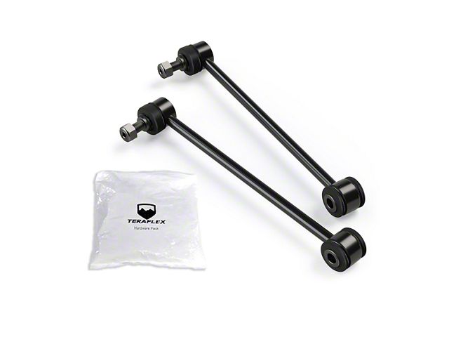 Teraflex 11.50-Inch Rear Sway Bar Link Kit with Swivel Stud for 2.50 to 4.50-Inch Lift (18-24 Jeep Wrangler JL)