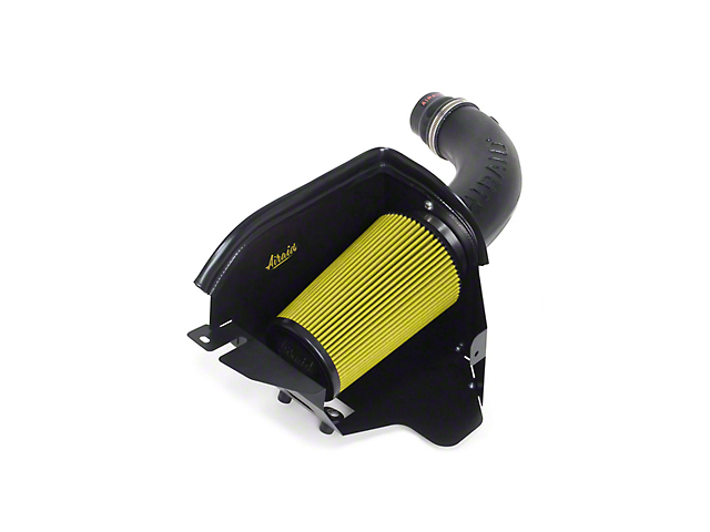 Airaid Cold Air Dam Intake with Yellow SynthaMax Dry Filter (07-11 3.8L Jeep Wrangler JK)