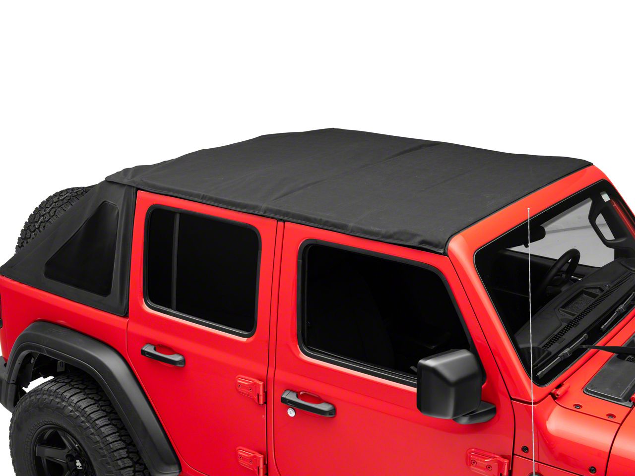 2021 Bronco Fastback Soft Top With Top Down - First Real World Photos